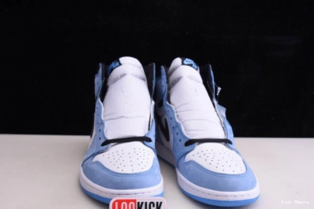 Kicked Out Shoe Store WHITE 1 UNIVERSITY 555088-134 RETRO JORDAN AIR HIGH BLUE BLACK 0723